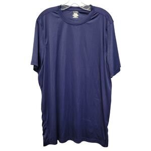 Moheen Mens 2XL 100% Polyester Cool Dri Short Sleeve Crew Neck Athletic Shirt